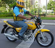 Moto Táxi no Centro de Salvador